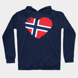 I love my country. I love Norway. I am a patriot. In my heart, there is always the flag of Norway. Hoodie